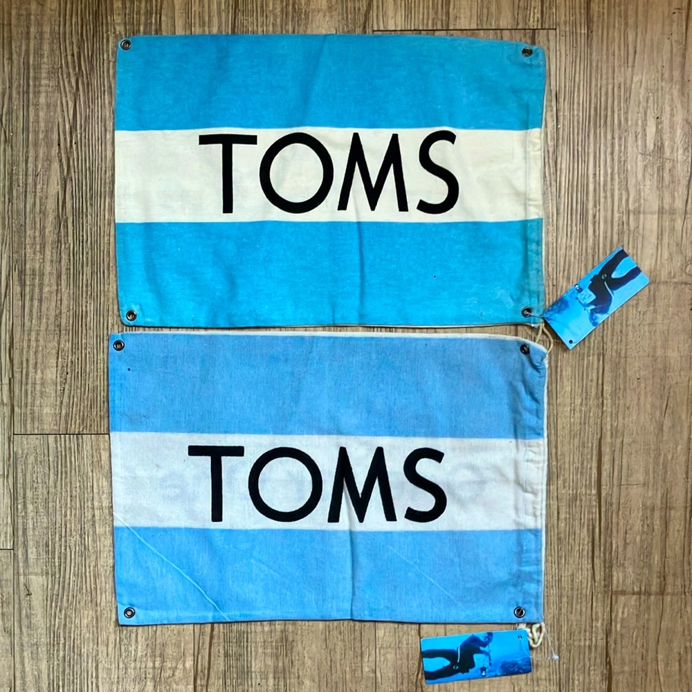 Toms Shoes dust bags
